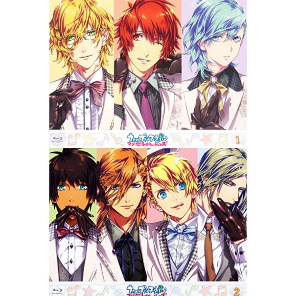 Uta No Prince-Sama Maji LOVE Revolutions 1 & 2 Set Japan [Blu-ray+CD] A2